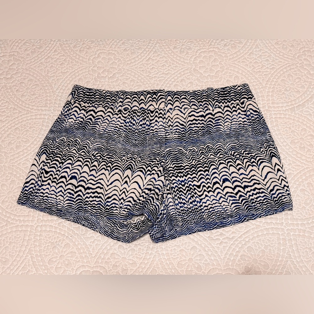 Trina Turk Blue Wave Shorts - Women Size 4